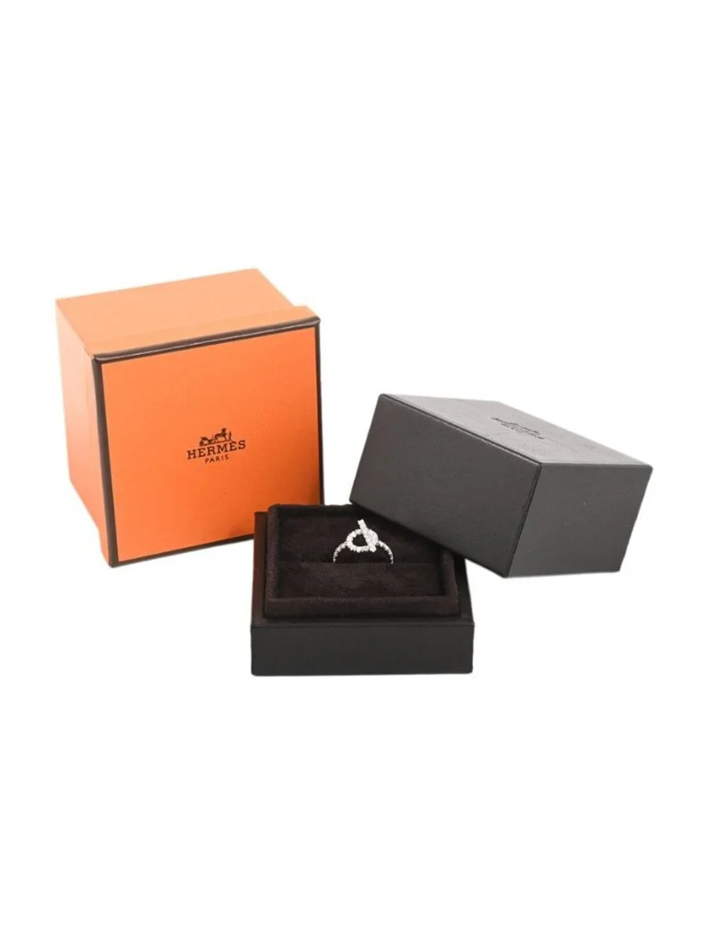 Hermes Ring Finesse White Gold